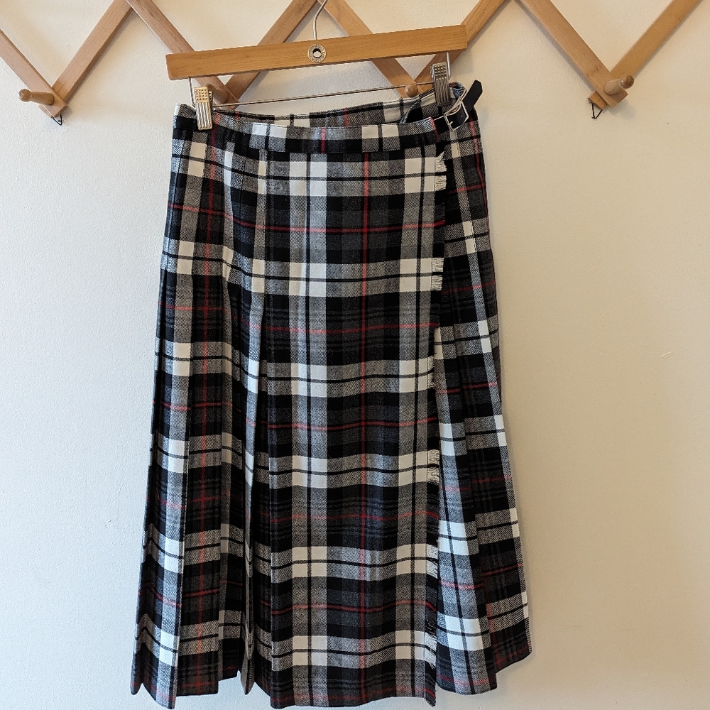 D'Allaird's Vintage Plaid Skirt